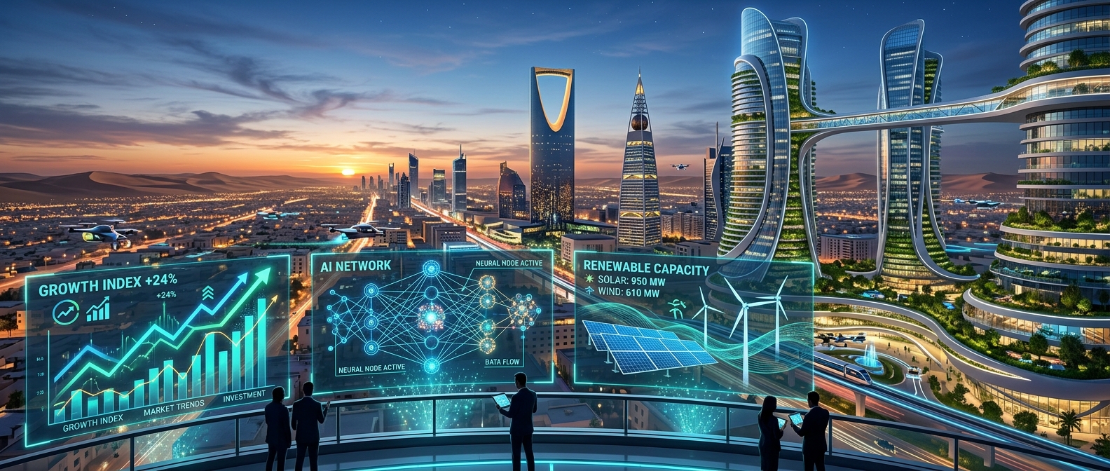 サウジアラビア AI投資ピボット Vision2030